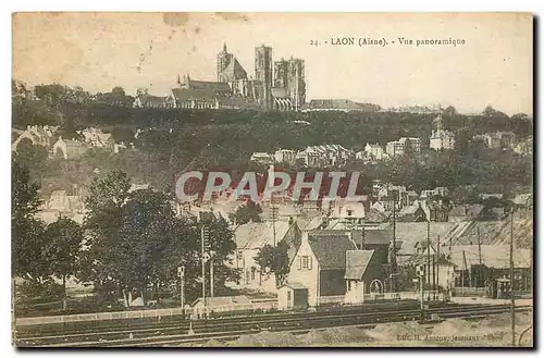 Cartes postales Laon Aisne Vue Panoramique