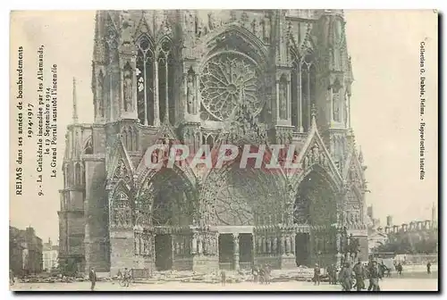 Cartes postales Reims dans ses annees La Cathedrale