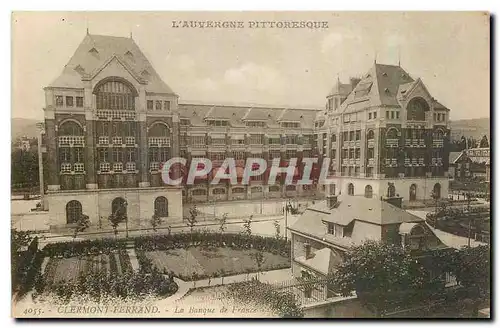 Ansichtskarte AK l'Auvergne Pittoresque Clermont Ferrand La Banque de France