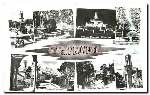 Cartes postales Au cite du Roy Rene Aix en Provence Bouches du Rhone Souvenir