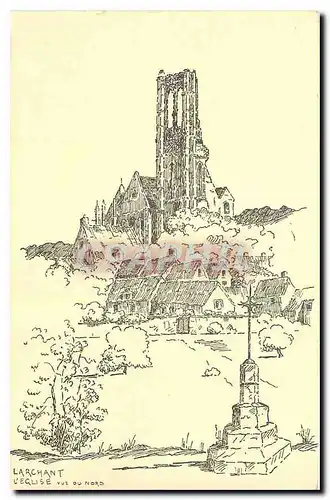 Cartes postales Larchant l'Eglise