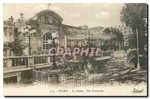 Cartes postales Vichy Le Casino Vue d'ensemble