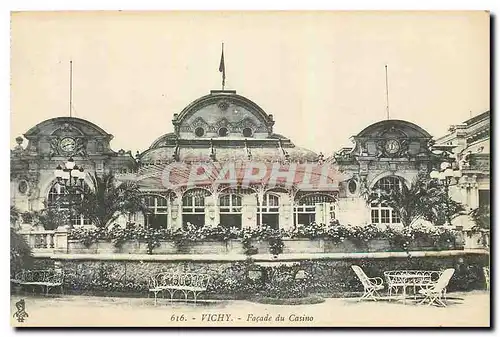 Cartes postales Vichy Facade du Casino