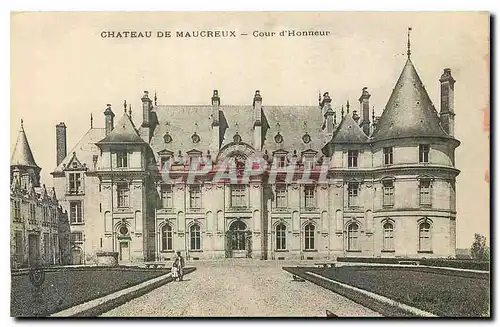 Ansichtskarte AK Chateau de Maucreux Cour d'Honneur