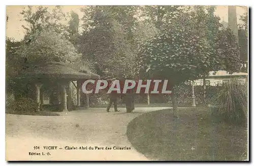 Cartes postales Vichy Chalet Abri du Parc des Celestins
