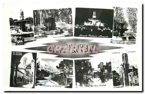 Cartes postales La Cite du Roy Rene Aix en Provence Bouches du Rhone