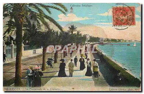 Cartes postales Cannes La Promenade de la Croisette