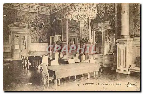 Cartes postales Vichy Le Casino Un Salon