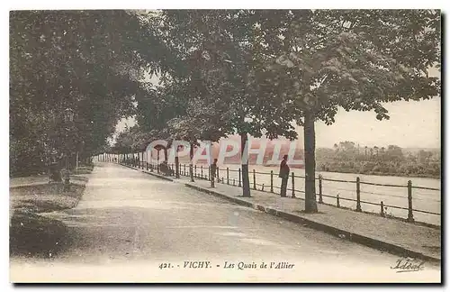 Ansichtskarte AK Vichy Les Quais de l'Allier