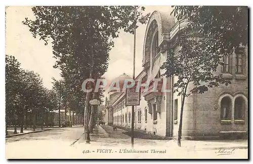 Cartes postales Vichy l'Etablissement Thermal