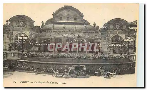 Cartes postales Vichy La Facade du Casino