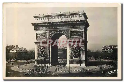 Cartes postales Paris L'Arc de Triomphe de l'Etoile