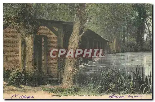 Ansichtskarte AK Montgeron Les Lavoirs sur l'Yerres