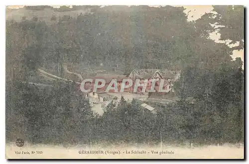 Cartes postales Gerardmer Vosges La Schlucht Vue generale