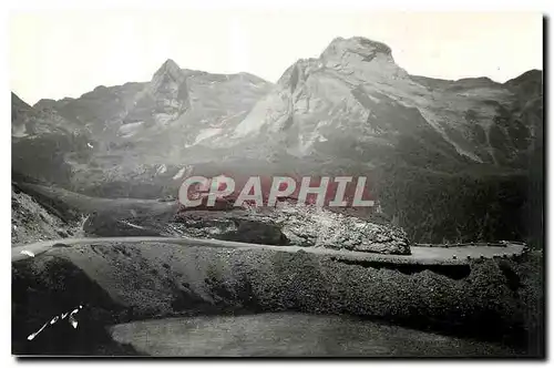 Cartes postales Toute la France Route du Col d'Aubisque Aux Cretes Blanches