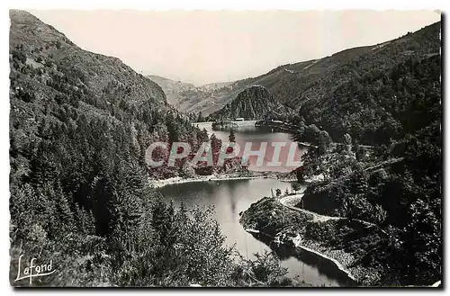 Cartes postales Emvirons de Saint Etienne Rochetaillee Loire Vue panoramique du Barrage du Gouffre d'Enfer