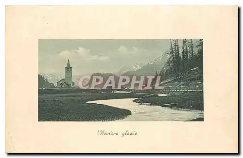 Cartes postales Riviere glacee