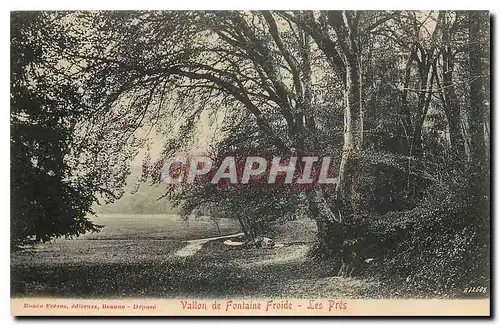 Cartes postales Vallon de Fontaine Froide Les Pres