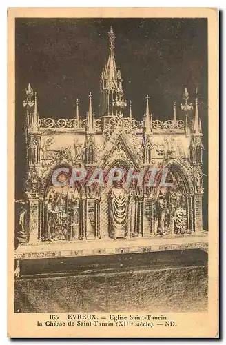 Cartes postales Evreux Eglise Saint Taurin la Chasse de Saint Taurin