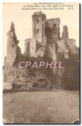 Ansichtskarte AK Lavardin L et Ch Le Chateau