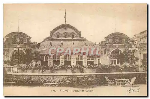 Cartes postales Vichy Facade du Casino