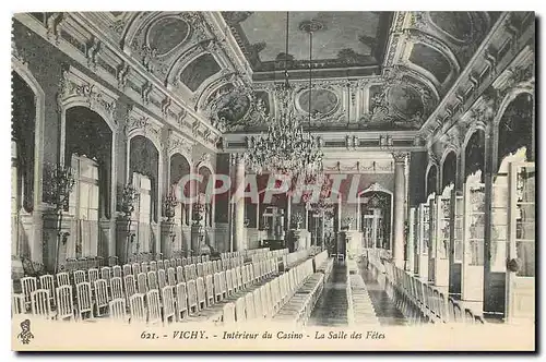 Cartes postales Vichy Interieur du Casino La Salle des Fetes