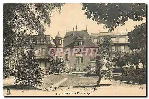 Cartes postales Vichy Villa Sevigne