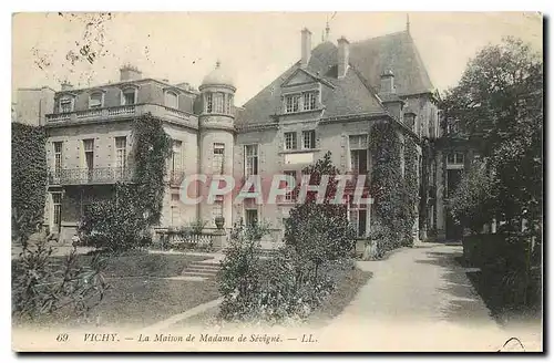 Cartes postales Vichy La Maison de Madame de Sevigne