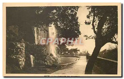 Cartes postales Nice La Cascade du Chateau