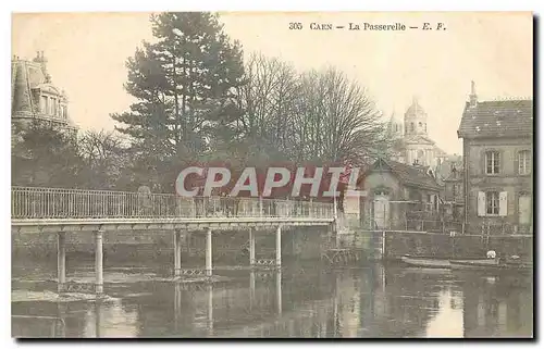 Cartes postales Caen La Passerelle