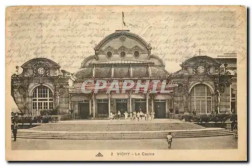 Cartes postales Vichy le Casino