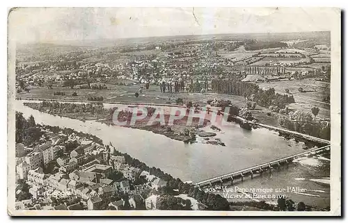 Cartes postales Vue panoramique sur Allier Vichy et Bellerive