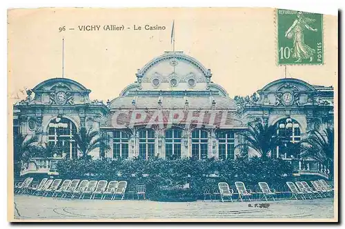 Cartes postales Vichy Allier Le Casino