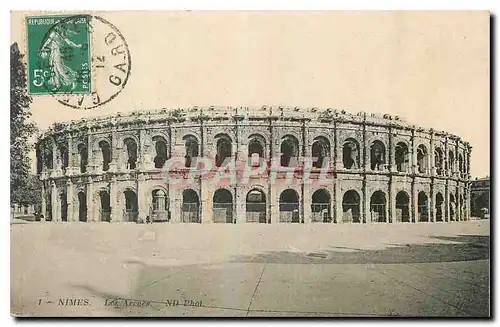 Cartes postales Nimes les Arenes