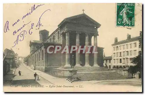 Cartes postales Saint Etienne Eglise Saint Ennemont