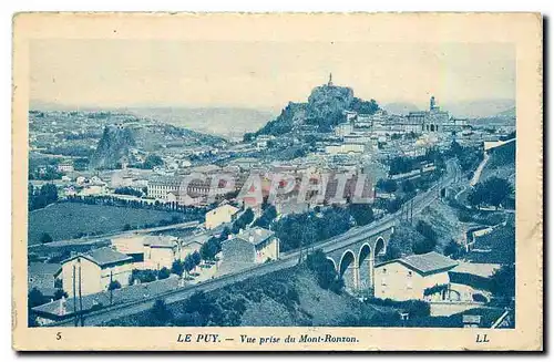 Ansichtskarte AK Le Puy Vue prise du Mont Ronzon