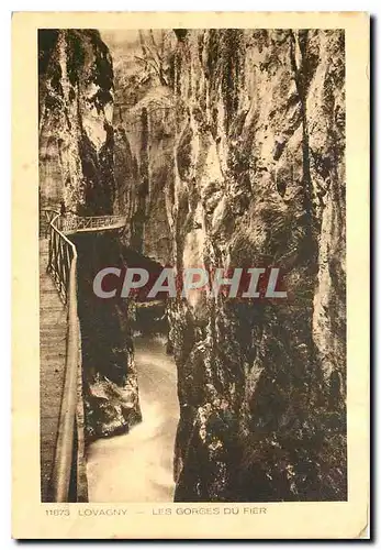 Cartes postales Lovagny Les Gorges du Fier