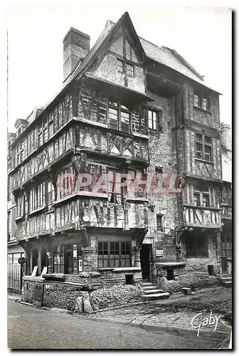 Ansichtskarte AK Bayeux Calvados Maison du XV siecle Rue Saint Martin