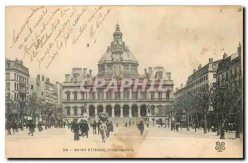 Cartes postales Saint Etienne l'Hotel de Ville