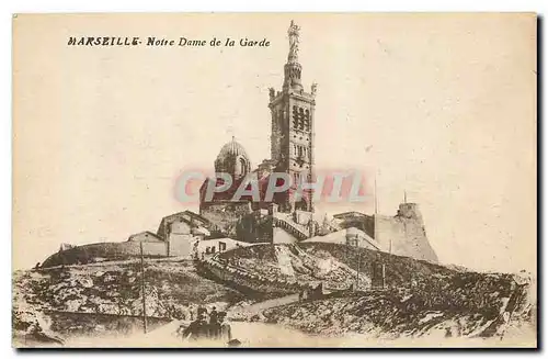 Cartes postales Marseille Notre Dame de la Garde