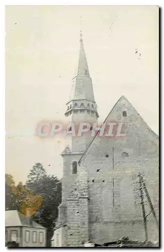 Moderne Karte Trigueres Loiret l'Eglise