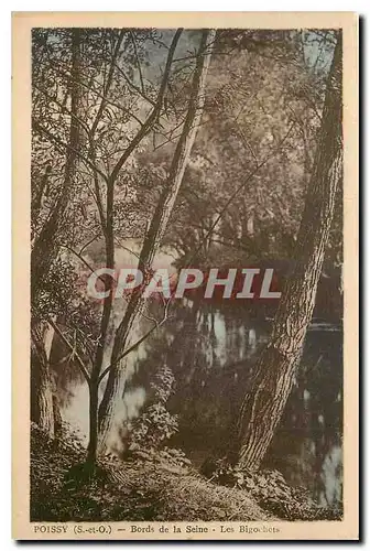 Cartes postales Poissy S et O Bords de la Seine Les Bigochets