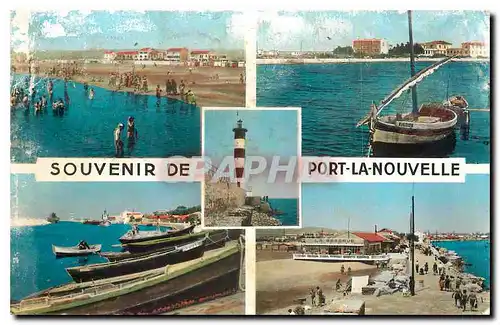 Cartes postales moderne Souvenir de Port la Nouvelle