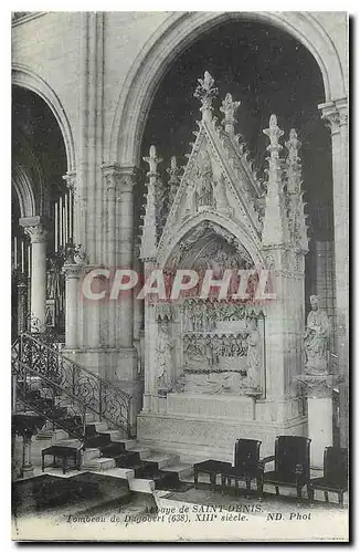 Cartes postales Abbaye de Saint Denis Tombeau de Dagobert