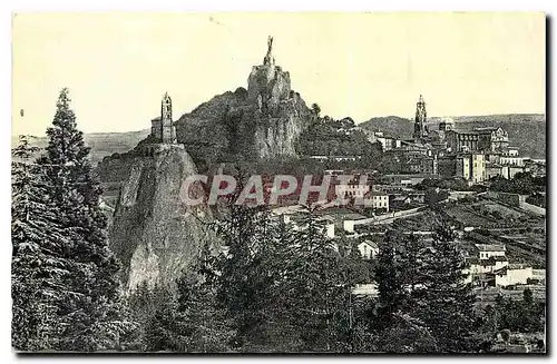 Ansichtskarte AK Le Puy Vue prise a travers les Pins