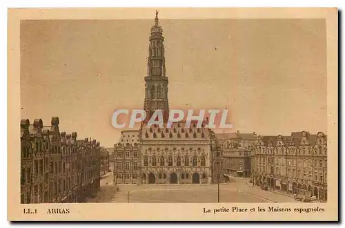 Cartes postales Arras La Petite Place et les Maisons espagnoles