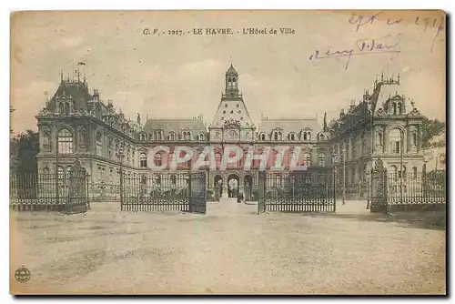 Cartes postales Le Havre L'Hotel de Ville