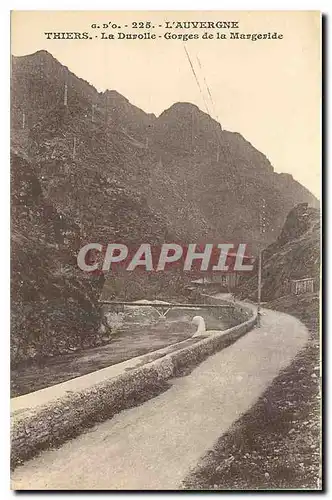 Cartes postales L'Auvergne Thiers La Durolle Gorges de la Margeride