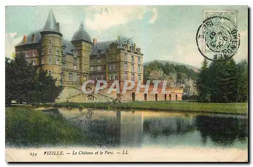 Cartes postales Vizille Le Chateau et le Parc