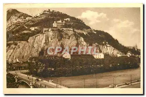 Cartes postales Grenoble Pont sur l'Isere et les forts